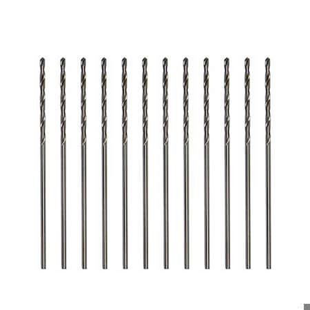 Excel Blades No. 68 High Speed Drill Bits Precision Drill Bits, 12PK 50068IND